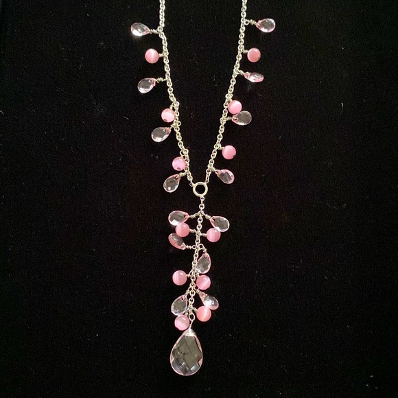 NWT Womens Cookie Lee Tear Drop Necklace - Picture 1 of 2